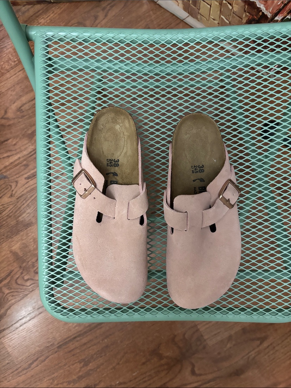 Birkenstock Boston BS, Light Rose, 38 N/R